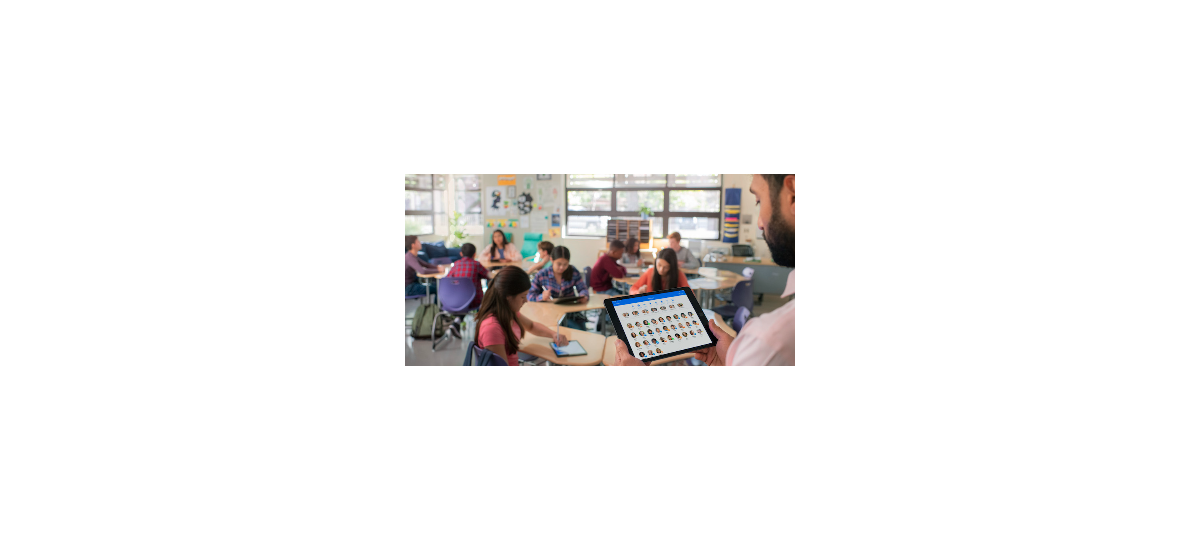 iPad being used in a classroom