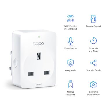 Tapo P110 (2-pack) Smart Plugs, Energy Usage Monitoring, App Remote Control to save bills