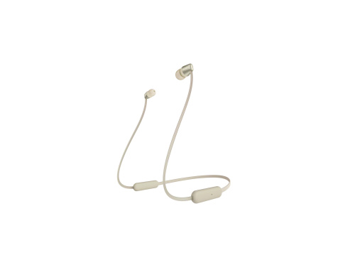 Sony WI-C310 Bluetooth Wireless In-Ear Headphones with Mic/Remote, Gold