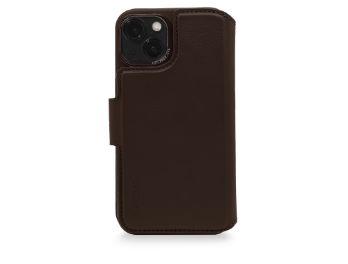 Decoded Detachable Wallet - iPhone 14 - Chocolate Brown