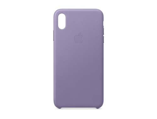 Apple iPhone XS Max Leather Case - Lilac