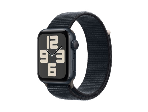 Apple Watch SE (2nd Gen) GPS 44mm Midnight Aluminium Case with Midnight Sport Loop