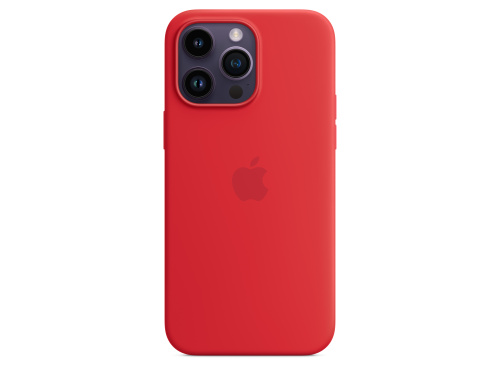 iPhone 14 Pro Max Silicone Case with MagSafe - (PRODUCT)RED