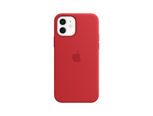 Apple Silicone Case with MagSafe - (PRODUCT)RED