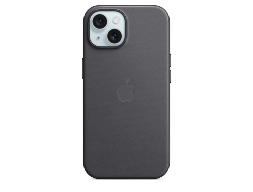 Apple Case iPhone 15 FineWoven with MagSafe - Black
