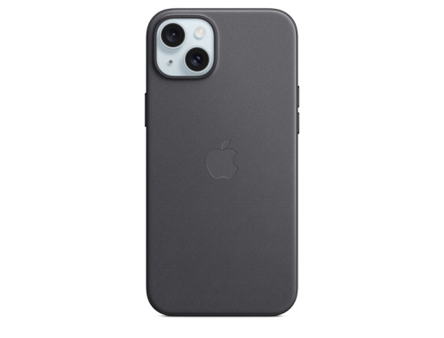 Apple Case iPhone 15 Plus FineWoven with MagSafe - Black