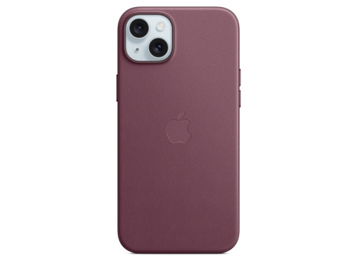Apple Case iPhone 15 Plus FineWoven with MagSafe - Mulberry