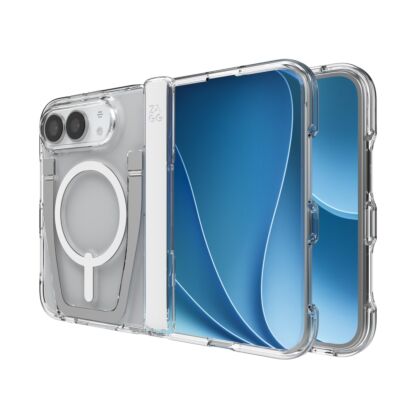 Zagg Case iPhone Duo | Crystal Palace Snap & Kickstand - Clear