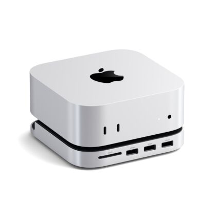 Satechi Docking Station | Stand & Hub for Mac Mini M4 - Space Grey