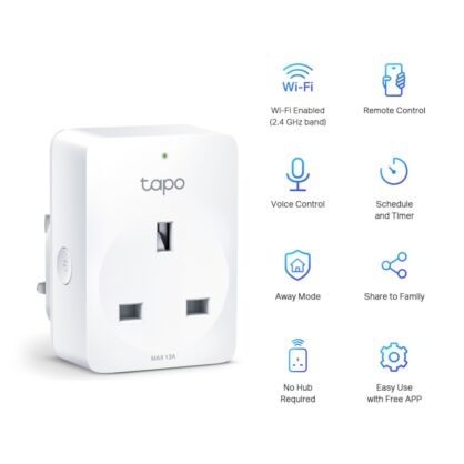 Tapo P110 (2-pack) Smart Plugs, Energy Usage Monitoring, App Remote Control to save bills