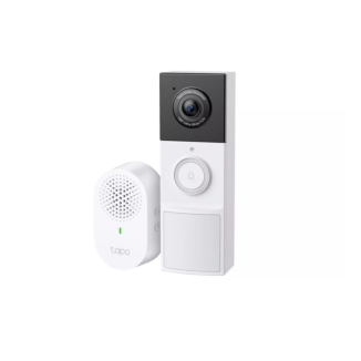 Tapo D210 2K 3MP Battery Video Doorbell, Chime Included