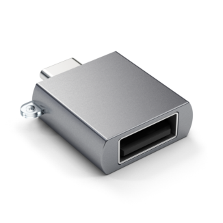 Satechi Adapter | USB-A 3.0 to USB-C | Aluminum - Space Grey