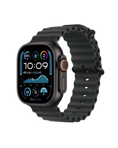 Apple Watch Ultra 2 GPS + Cellular 49mm Black Titanium Case with Black Ocean Band