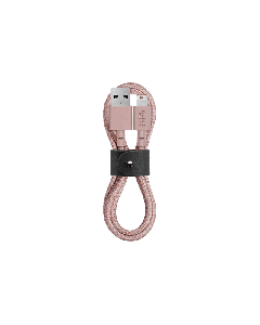 Native Union 1.2m Belt Cable - USB-A to Lightning - Rose