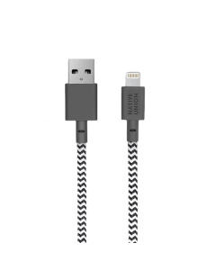 Native Union Belt Cable 3m - USB-C to lightning - Zebra