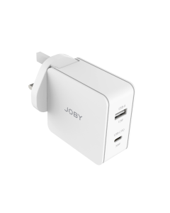 JOBY 30W Dual Charger - White