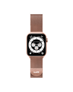 LAUT Steel Loop - Milanese Watch Strap for 41mm - Rose Gold