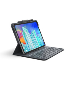 Zagg Messenger Folio 2 - iPad 10th Gen Keyboard - Charcoal