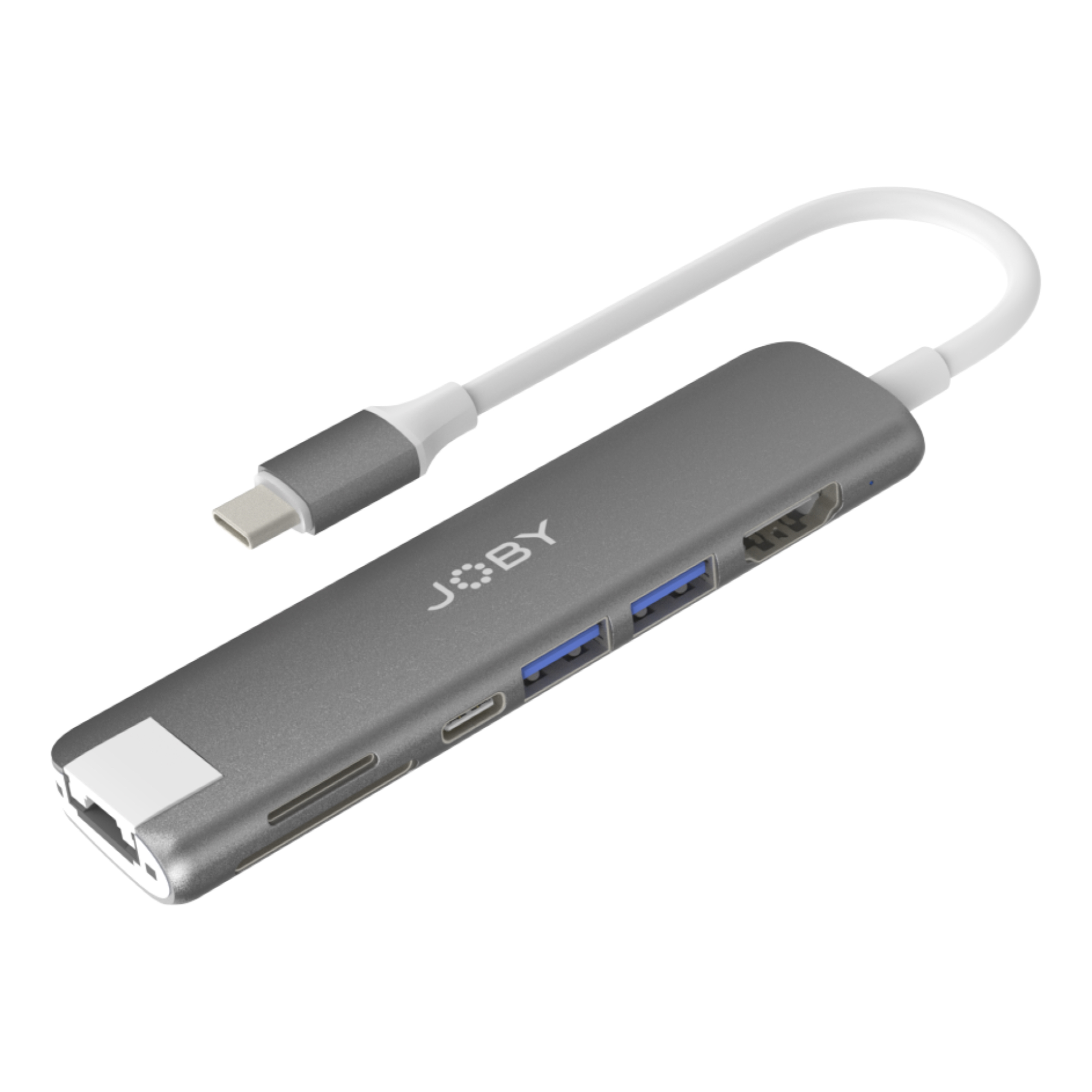 Achetez Ivanky VCA01 7-en-1 100W PD 4K Sortie USB-C Multi-port Hub RJ45  Ethernet sd / tf Lecteur de Carte de Chine