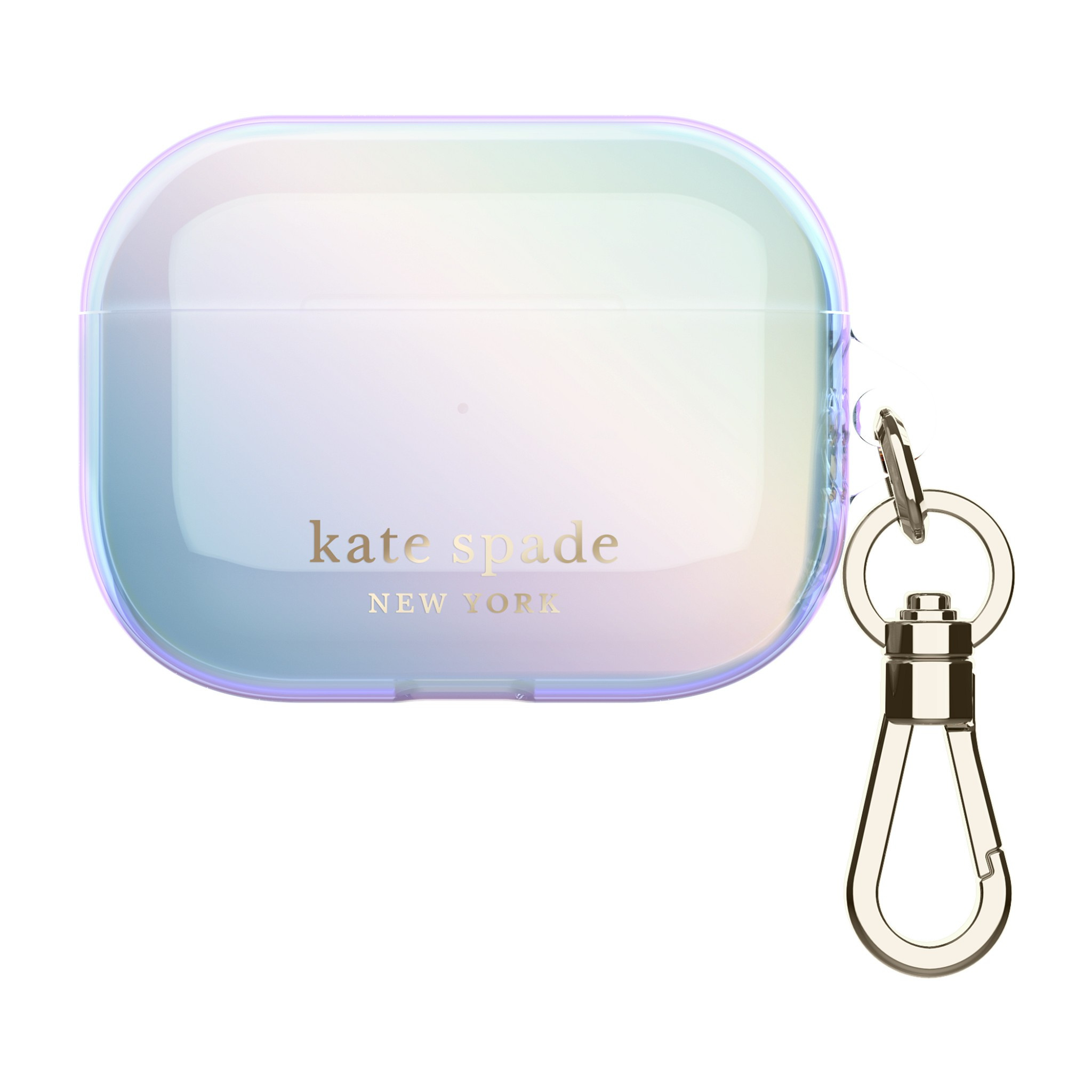 Kate Spade AirPods Pro Case - Iridescent/Gold Foil Logo | Select Ireland