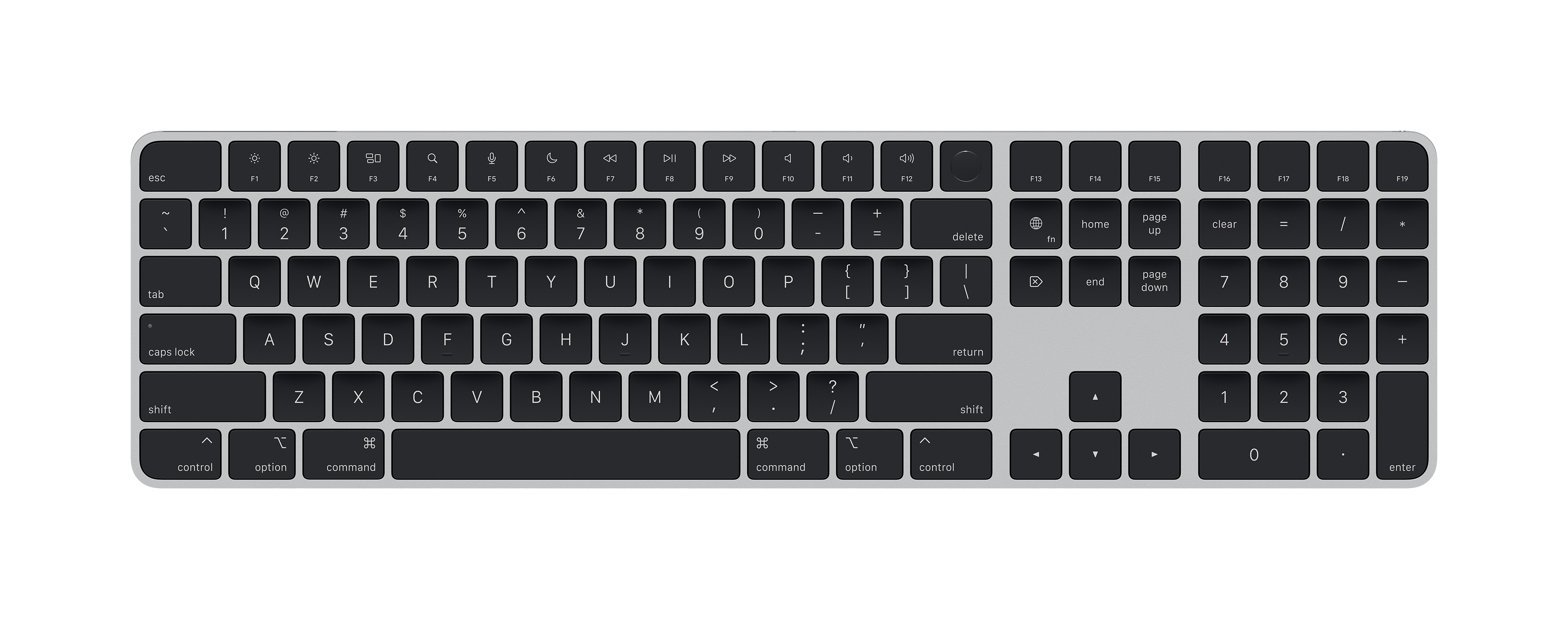 Apple Magic Keyboard with Touch ID and Numeric Keypad Black Select  Ireland
