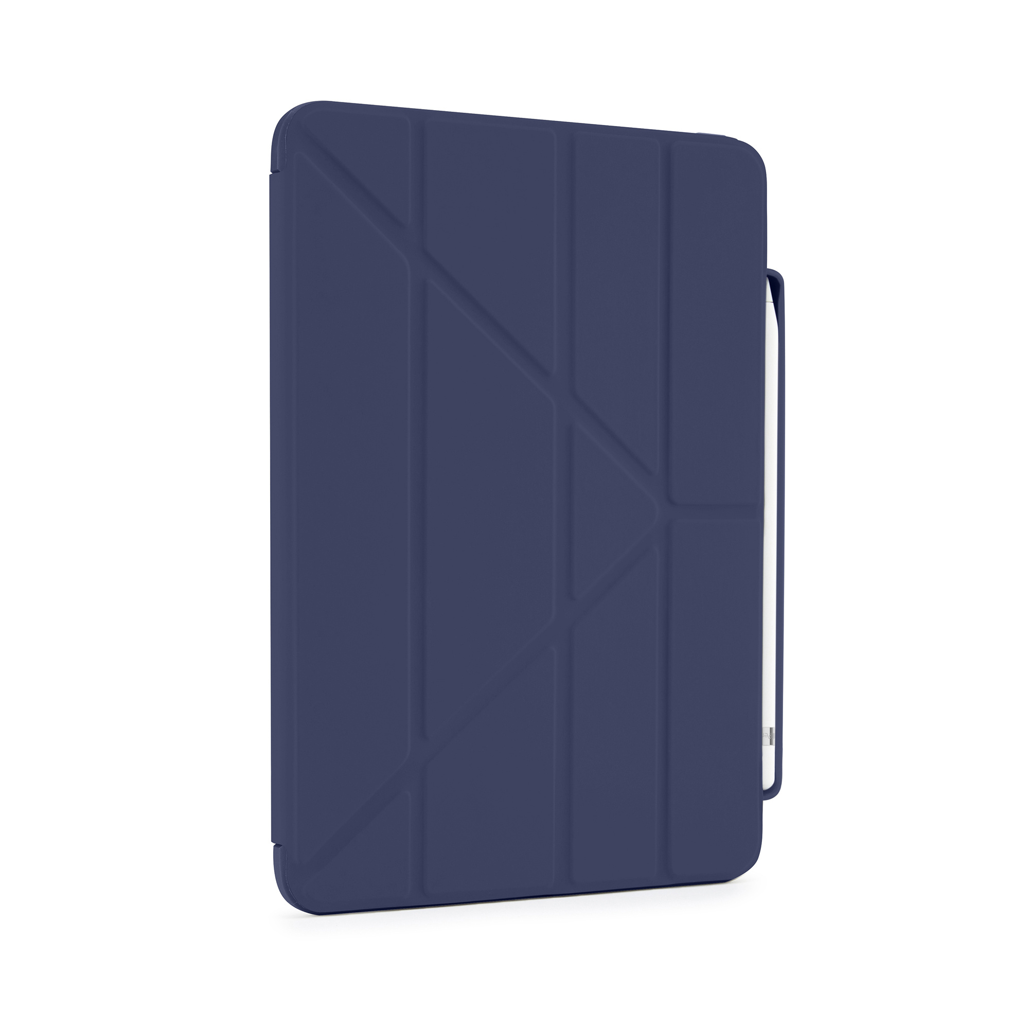 Pipetto iPad 10th Gen Pencil Case - Blue, Origami No3