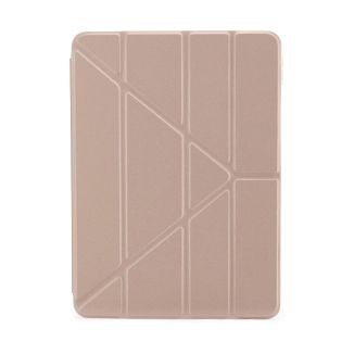 Pipetto Metallic Origami Case - iPad Air 10.9 (2022/2020) - Rose Gold