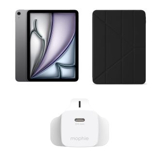 iPad Air 11-inch (M3) bundle with Power Adapter and Case