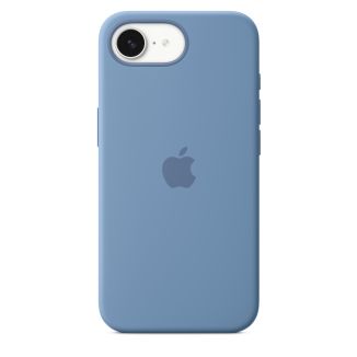 iPhone 16e Silicone Case – Winter Blue