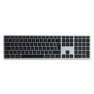 Satechi Keyboard | Wireless Bluetooth 5.0 | Rechargeable USB-C | Illuminated Keys - Space Grey