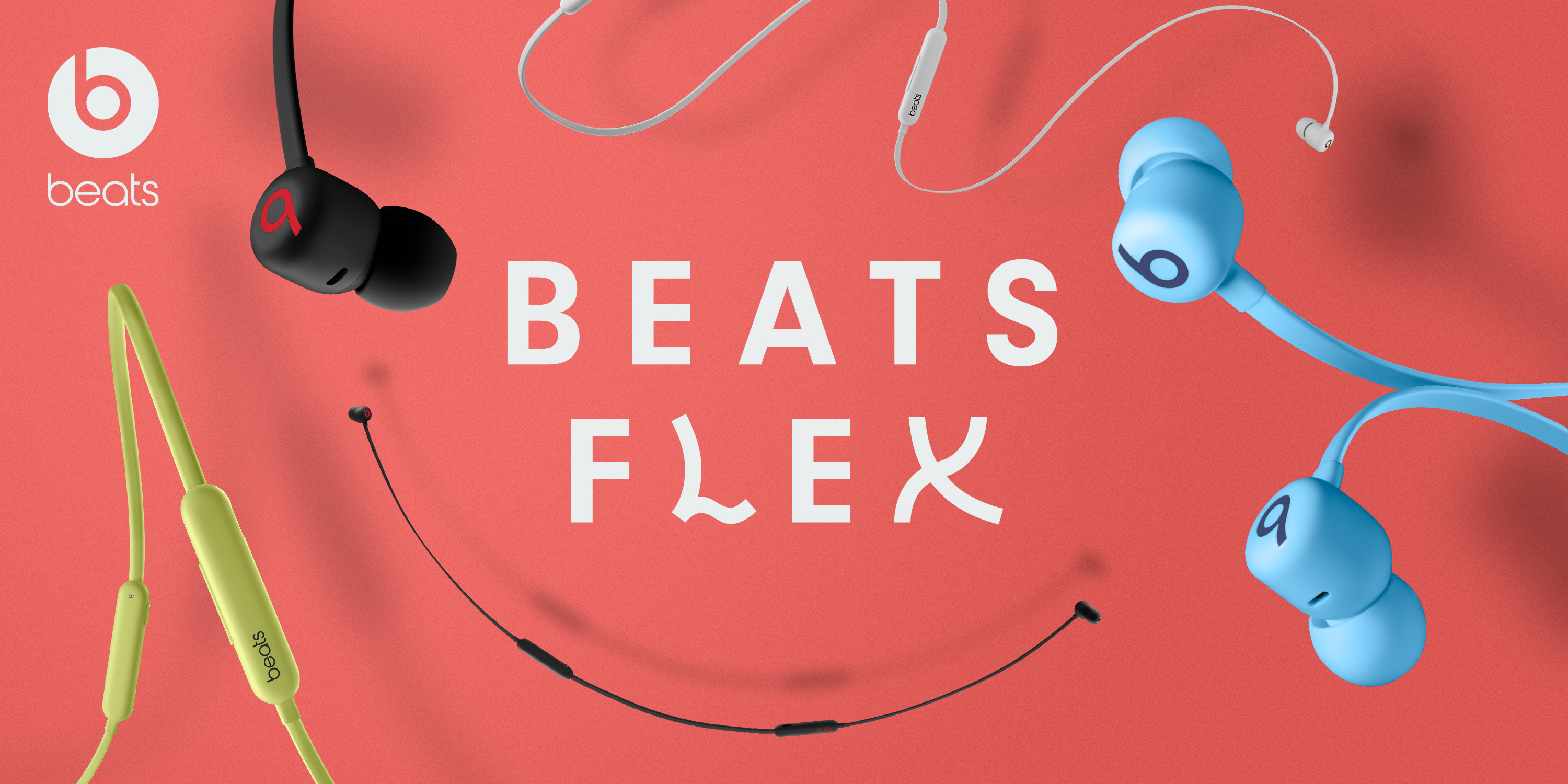 Beats Flex wireless earbuds banner image