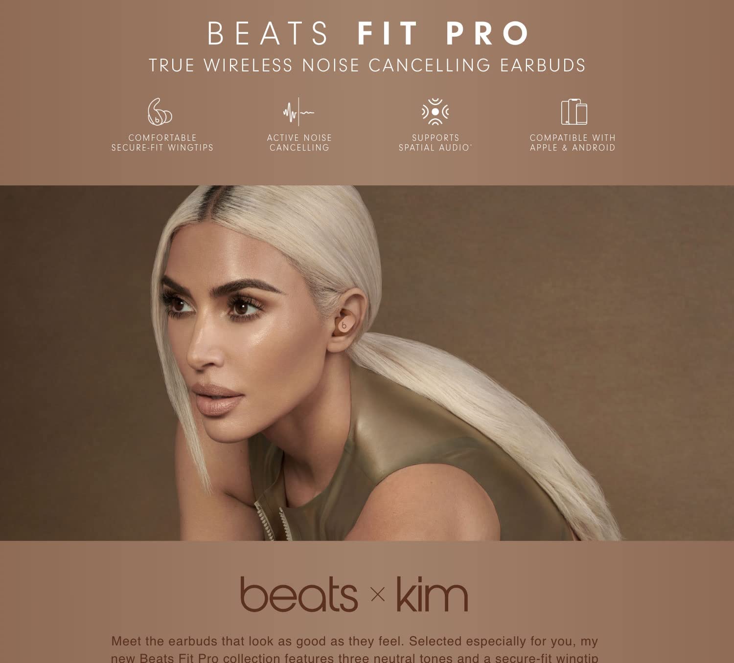 Exclusive Beats Fit Pro Kim K river image
