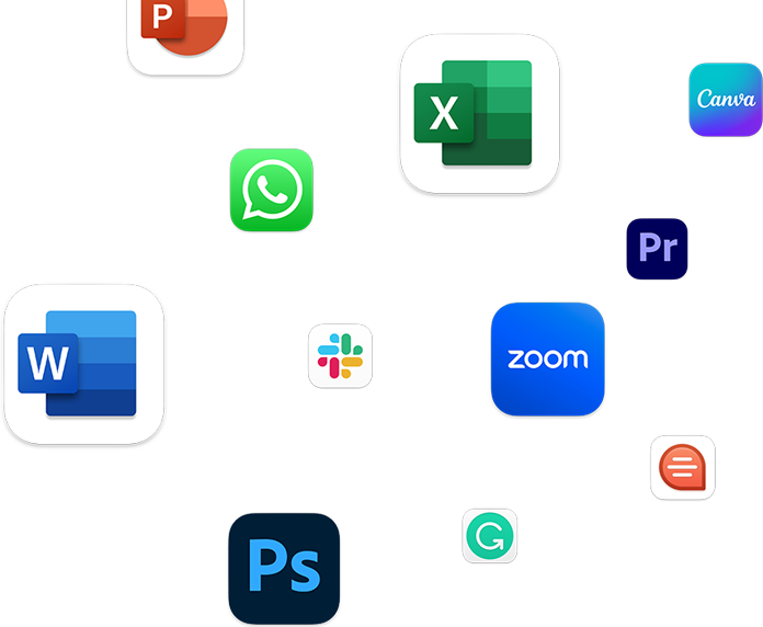 Example of Apps for Mac