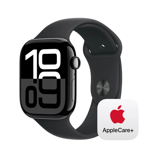 Apple Watch Series 10 with AppleCare+ logo