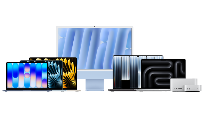 Mac, iMac and macbook family image