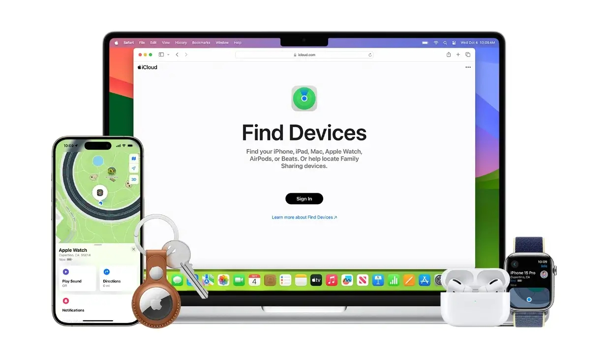 Find My Device examples