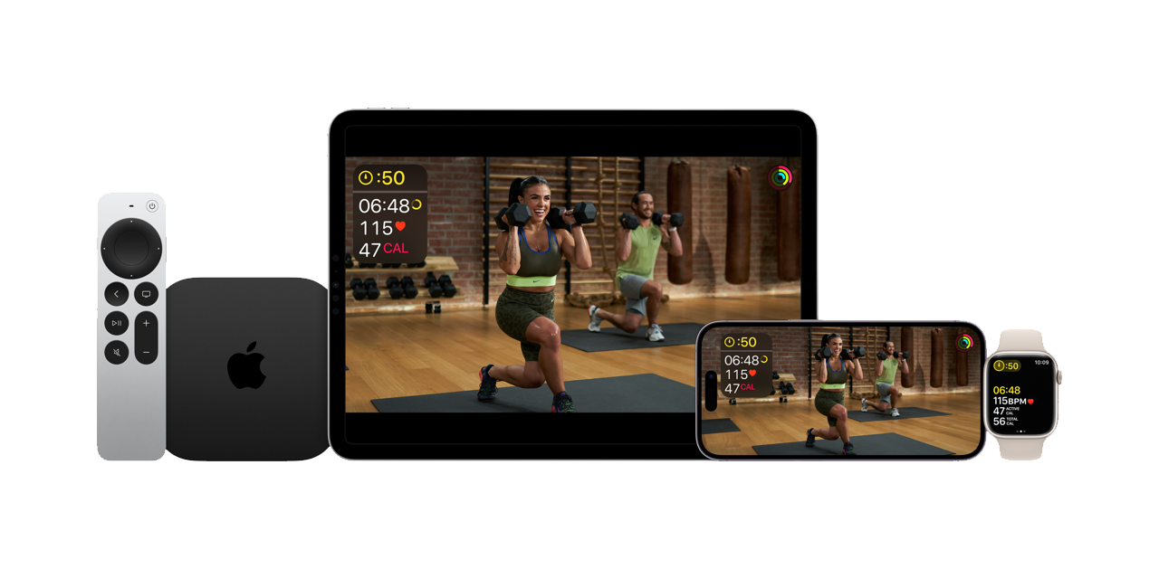 Apple Fitness+ multi product examples