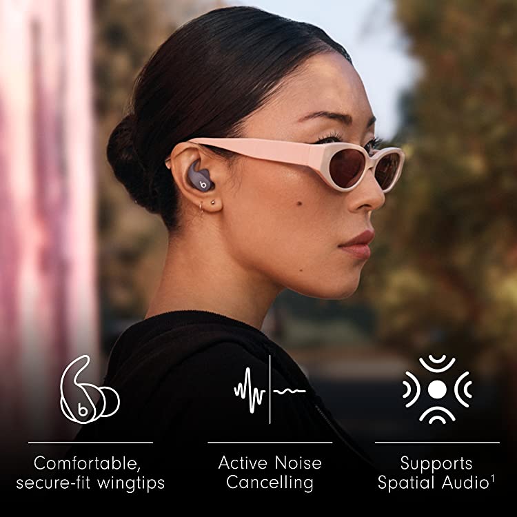 Beats Fit Pro, in ear wireless noise cancelling earbuds lifestyle image