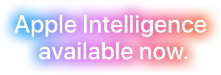 Apple intelligence logo