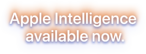 Apple intelligence logo