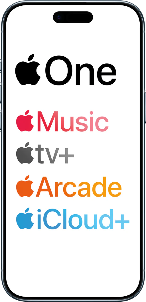 Apple One example on iPhone