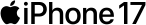 Apple iPhone 17 logo