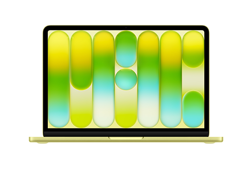 Apple MacBook Neo in Citrus