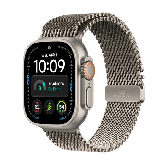 Apple Watch Ultra 4 with Milanese Loop