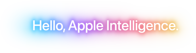 iPhone 16 apple intelligence logo