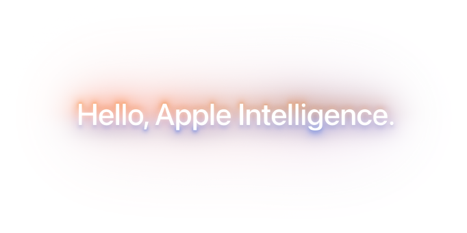 Apple Inteligence header image