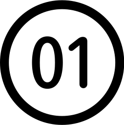 Apple icon of numbers 01