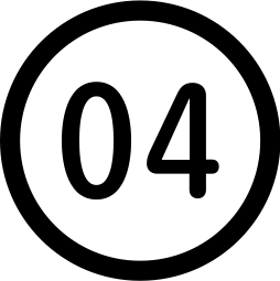 Apple icon of numbers 04