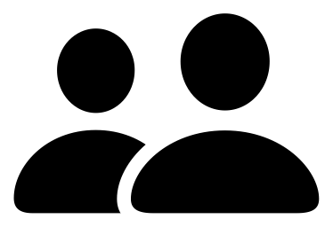Apple icon of two people