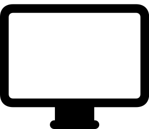 Apple icon of display